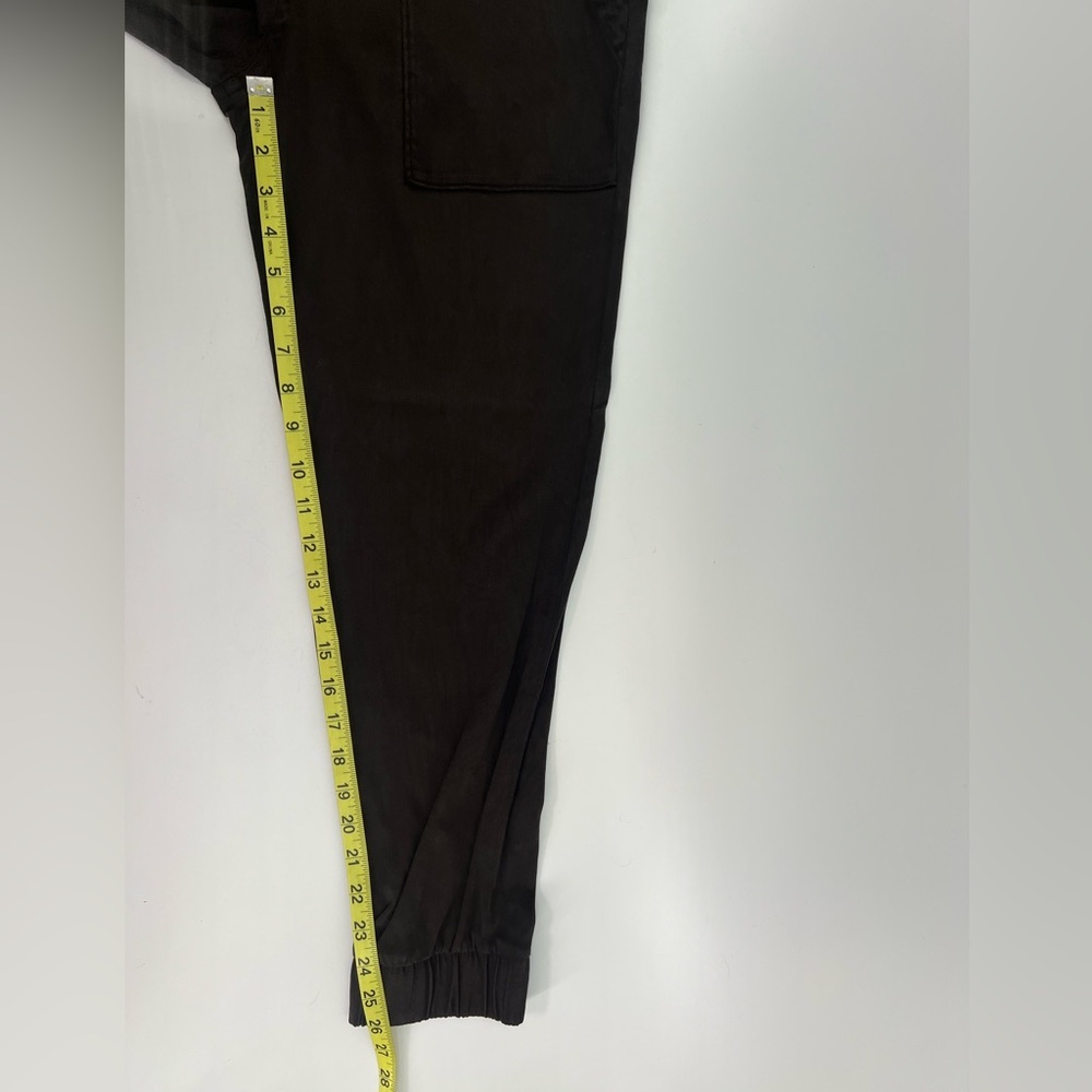 Bella Dahl Dark Quartz Brown Drawstring Pocket Jogger Ankle Pants S Small - Picture 9 of 10
